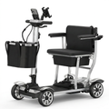 Electric Mobility Scooter Built for Daily Independence, 15-Mile Range, 350lb Capacity, Detachable Battery