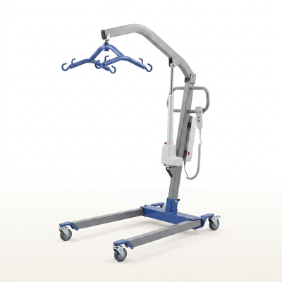 Hydraulic Patient Lift Built for Safe Home Transfers, 6-Point Spreader, Electric Upgrade, Expandable Base