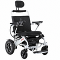 Electric Wheelchairs for Adults, Heavy Duty 66Lbs 20" Wider Seat Aluminum Foldable Motorized Wheelchair with 12Ah Batteries & Dual Motors, 20 Miles Long Range 330 Lbs Large Tire for Home, Park