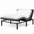 Black, Twin XL, Height Electric Adjustable Bed Frame Base with Wireless Remote Control