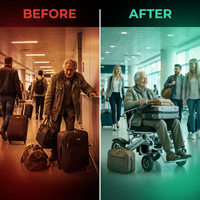 Electric Wheelchair — Before & After