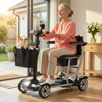 Mobility Scooter for Adults, 4 Wheel Motorized Mobility Scooter W/Storage Basket, 350LBS Capacity & Detachable Battery, 15Miles Electric Powered Mobility for Outdoor (Silver, 15 MI-2) — Lifestyle